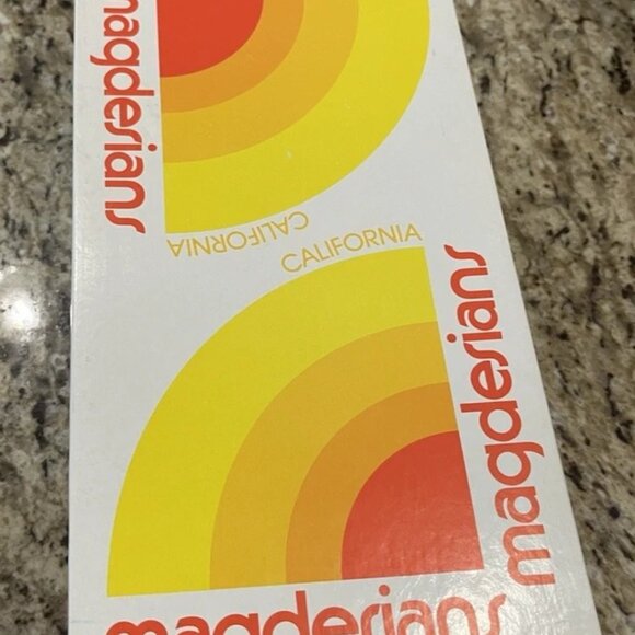 Vintage California Magdesians Women’s White Leather Cork Wedges Shoes 6M - Picture 9 of 11